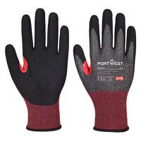 Portwest CS Cut F18 Nitrile Glove (Black / M)