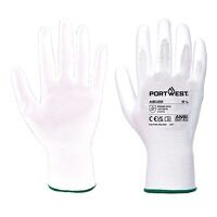 Portwest PU Palm Glove (288 Pairs) (White / S...