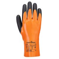 Portwest Grip 15 Nitrile Gauntlet (Orange/Bla...