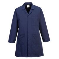 Portwest Anti-Static ESD Coat (Navy / L / R)