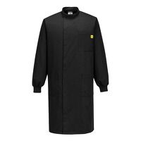 Portwest Anti-Static ESD Howie Coat (Black / ...