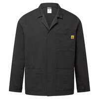 Portwest Anti-Static ESD Lab Jacket (Black / ...