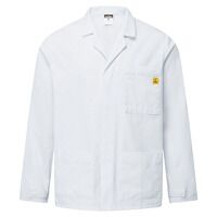Portwest Anti-Static ESD Lab Jacket (White / ...