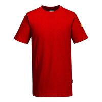 Portwest Anti-Static ESD T-Shirt S/S (Deep Re...