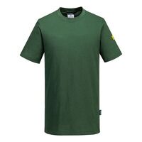 Portwest Anti-Static ESD T-Shirt S/S (Forest ...