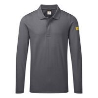 Portwest Anti-Static ESD Polo L/S (Zoom Grey ...