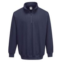 Portwest Sorrento 1/4 Zip Neck Sweatshirt (Na...