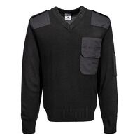 Portwest Nato Sweater (Black / S / Regular Fi...