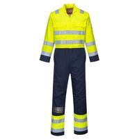 Hi-Vis Anti-Static Bizflame Pro Coverall (YeNa / Large / R)