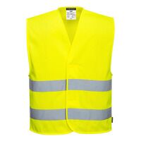 Portwest Hi-Vis Mesh Two Band Vest (Yellow / ...