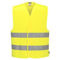 Hi-Vis Two Band Vest (Yellow / SM / R)