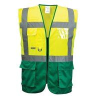 Portwest Warsaw Hi-Vis Contrast Executive Ves...