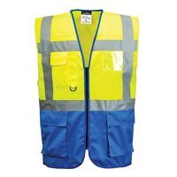 Portwest Warsaw Hi-Vis Contrast Executive Ves...