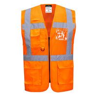 Portwest Madrid Hi-Vis Half Mesh Executive Ve...
