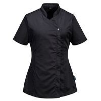 Portwest Women's Tunic S/S (Black / 4XL / R)
