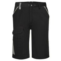 Portwest WX1 Two Tone Cotton Shorts (Black/Gr...