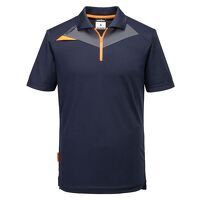 Portwest DX4 Polo Shirt S/S (Navy / XL / R)