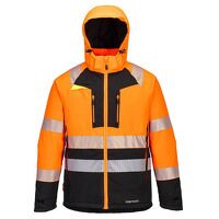 Portwest DX4 Hi-Vis Class 2 Winter Jacket (Or...