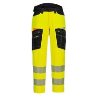 Portwest DX4 Hi-Vis Service Trousers (Yellow/...