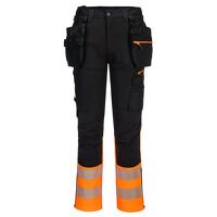 Portwest DX4 Hi-Vis Class 1 Craft Trousers (O...