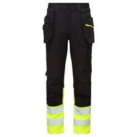 Portwest DX4 Hi-Vis Class 1 Craft Trousers (Y...