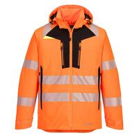 Portwest DX4 Hi-Vis Winter Jacket (Orange/Bla...