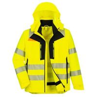 Portwest DX4 Hi-Vis 4-in-1 Jacket (Yellow/Bla...