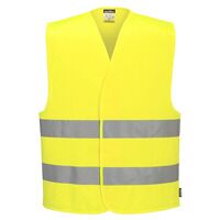 Portwest ES1 Essential HV Two Band Vest (Yell...