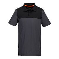 Portwest EV4 Lightweight Polo Shirt S/S (Meta...