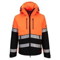Portwest EV4 Hi-Vis Shell Jacket (3L) (Orange...