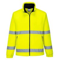 Portwest Hi-Vis Windbreaker Fleece (Yellow / ...
