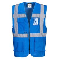 Portwest Iona Executive Vest (Royal Blue / S ...