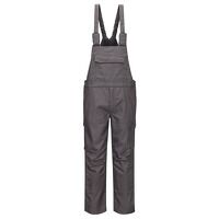 Portwest Bizflame Industry Bib and Brace (Gre...