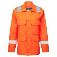 Portwest Bizflame Work FR Women's Jacket (Ora...