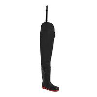 Portwest Safety Waist Wader S5 (Black / 46 / Regular Fit)