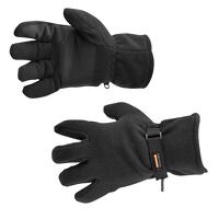 Portwest Insulated Fleece Glove (Black / R)
