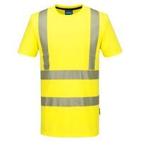 Portwest KX3 Hi-Vis Sports T-shirt S/S (Yello...