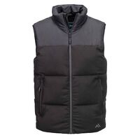 Portwest KX3 Insulated Baffle Bodywarmer (Bla...