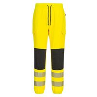 Portwest PW3 Hi-Vis Flexi Jogger (Yellow/Blac...