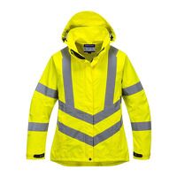 Portwest Hi-Vis Womens Breathable Rain Jacket...