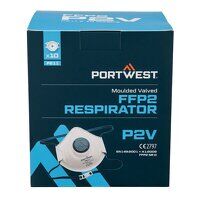Portwest Moulded FFP2 Valved Respirator (Pk10...