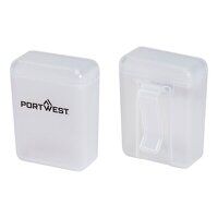 Portwest Ear Plugs Storage Box (Pk50) (White / R)