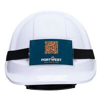 Portwest Universal Helmet Badge Holder (Black...