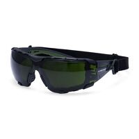 Portwest Tech Look Pro KN Safety Glasses (Bottle Green / R)