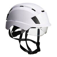Portwest Integrated Visor Helmet (White / R)