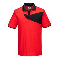Portwest PW2 Cotton Comfort Polo Shirt Short ...