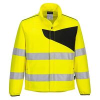 Portwest PW2 Hi-Vis Softshell (2L) (Yellow/Bl...