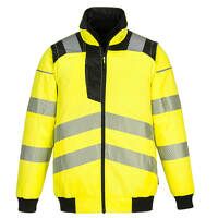 Portwest PW3 Hi-Vis 3-in-1 Pilot Jacket (Yell...