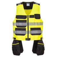 Portwest PW3 Hi-Vis Class 1 Tool Vest (Yellow...