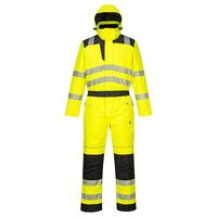 Portwest PW3 Hi-Vis Winter Coverall (Yellow/B...